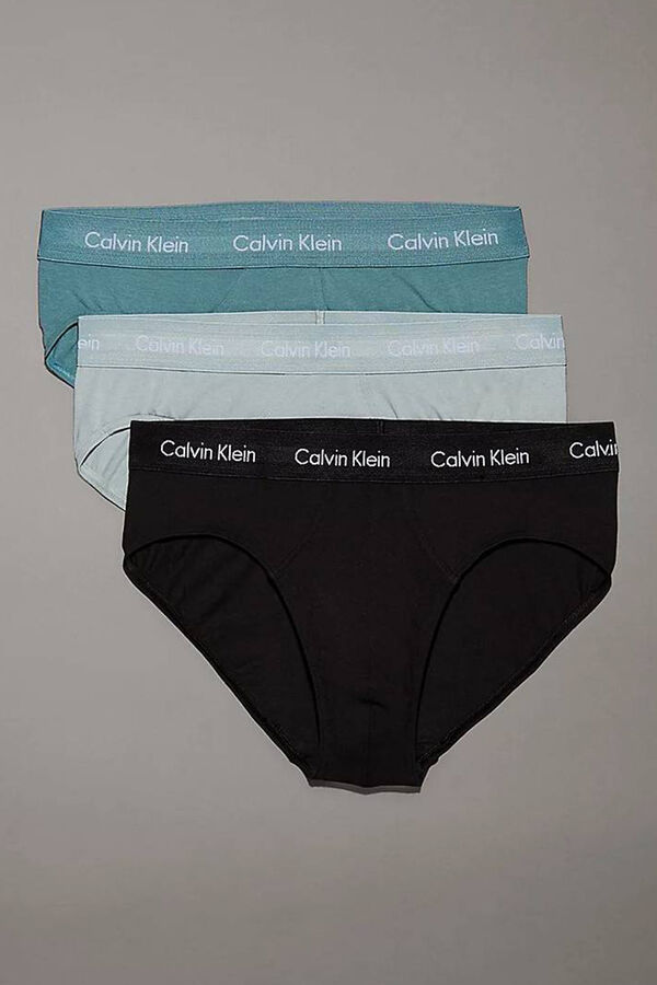 Calvin Klein Pacote de 3 cuecas CK estampado