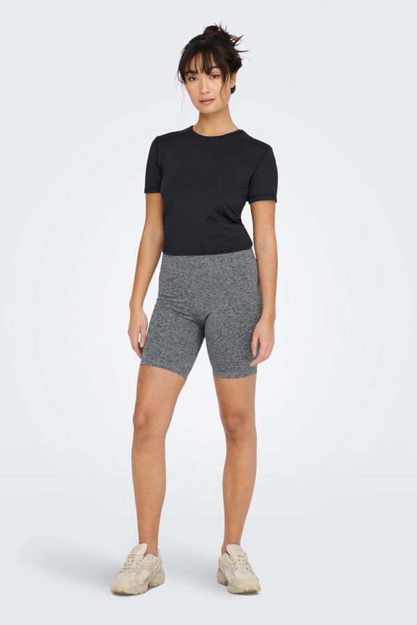 Only Play Camiseta de manga corta ligera negro