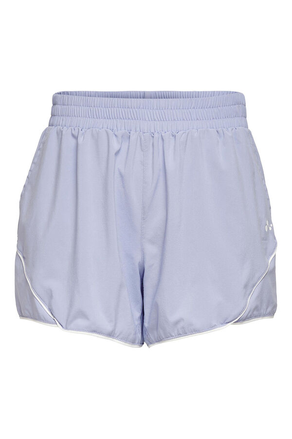 Womensecret Pantalón deportivo corto morado/lila