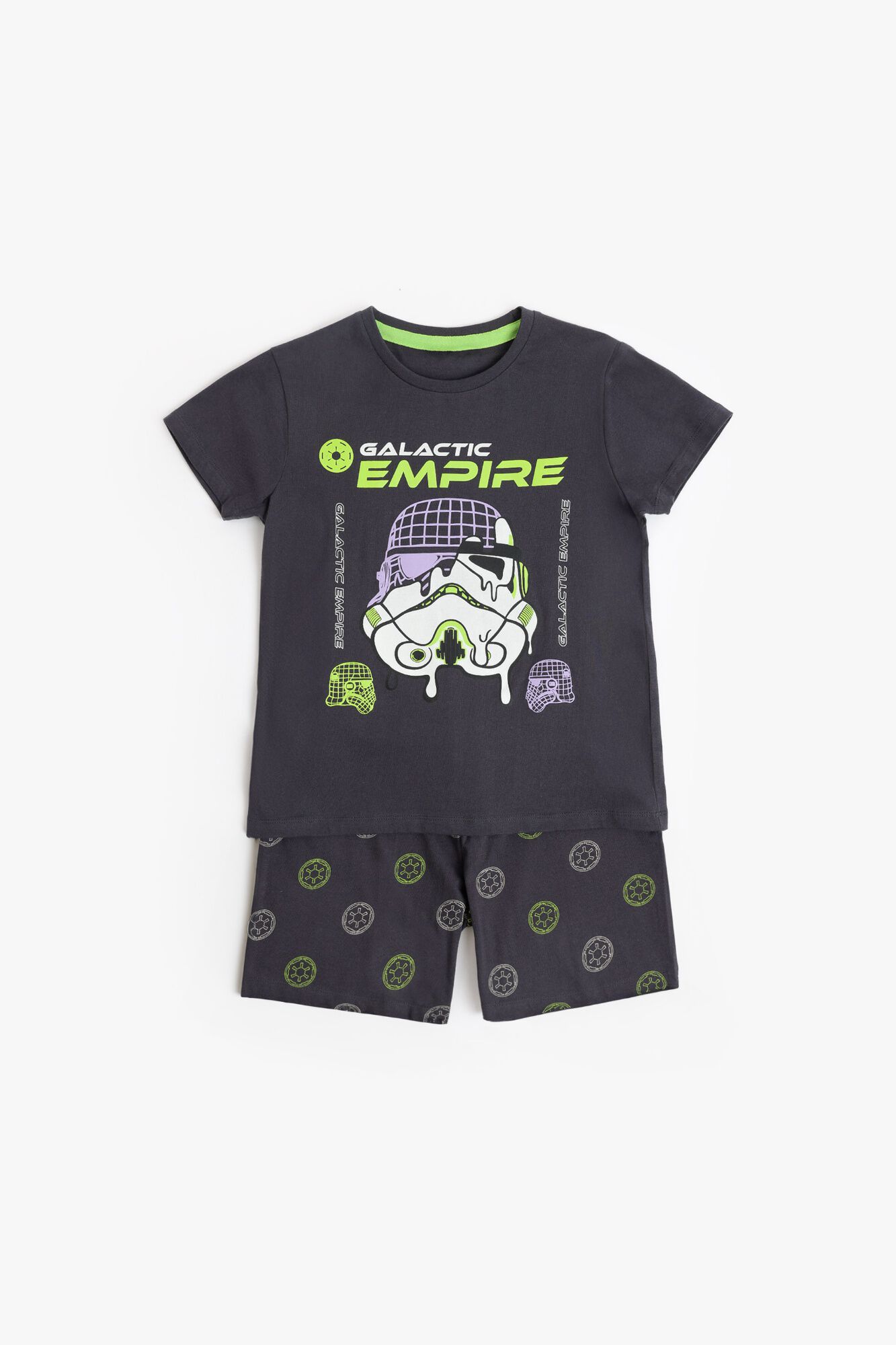 Admas Pijama curto neon Star Wars imp&eacute;rio