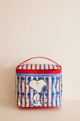 Women'secret Mala lancheira riscas Snoopy estampado