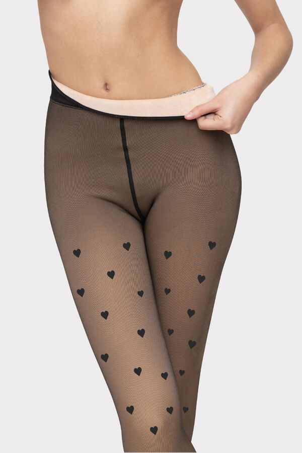 Ivette Bridal Panty Opac Doble Capa 85Dn Velvet Fantasy negro