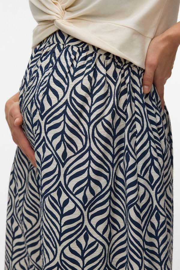 Mamalicious Falda midi Maternity gris