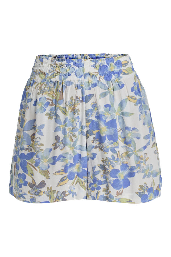 Roxy  Shorts com el&aacute;stico na cintura para sempre e um dia  azul