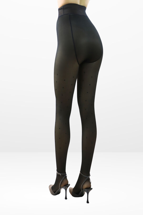 Ivette Bridal Panty Opac Doble Capa 85Dn Velvet Fantasy estampado