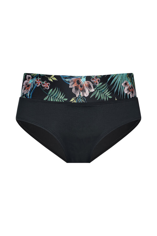 Dorina Braga de bikini hipster negro negro