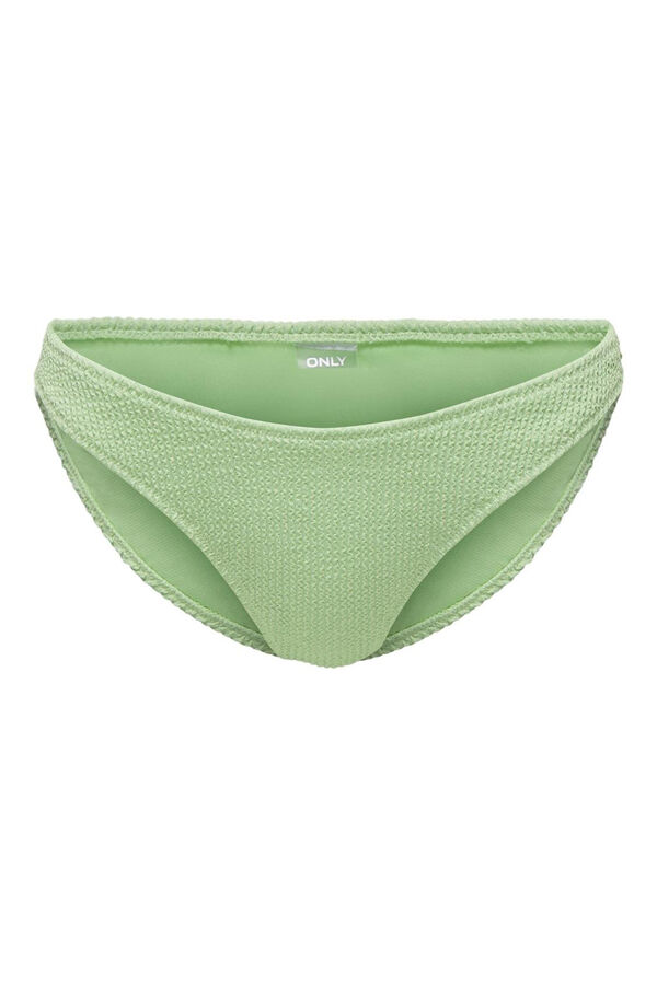Only Braga bikini fruncido verde