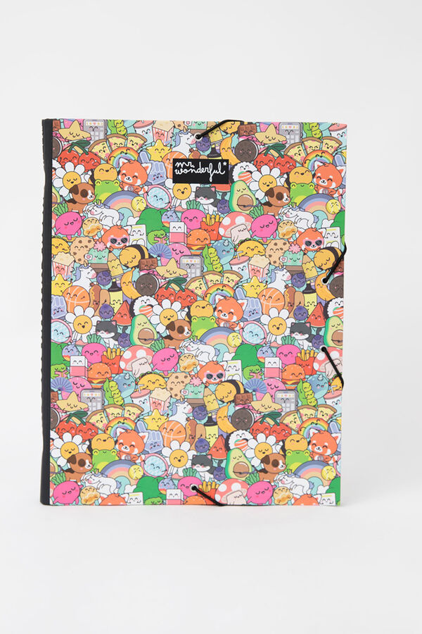 Mr. Wonderful Carpeta separadora estampado