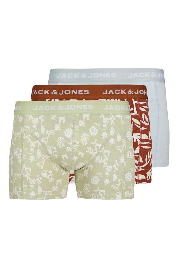 Jack & Jones Boxer combinado pack 3 gris