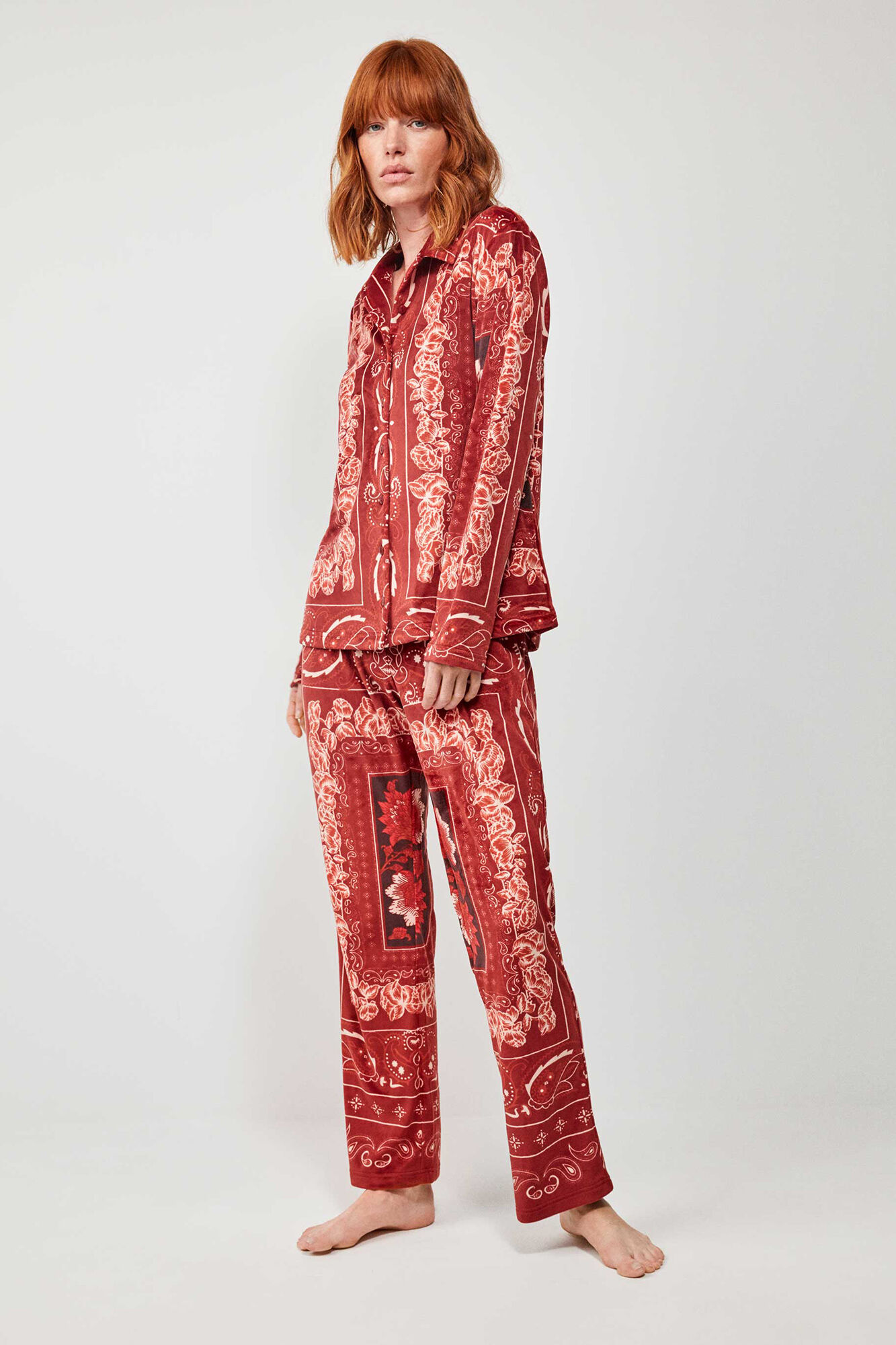 Gisela Pijama polar longo