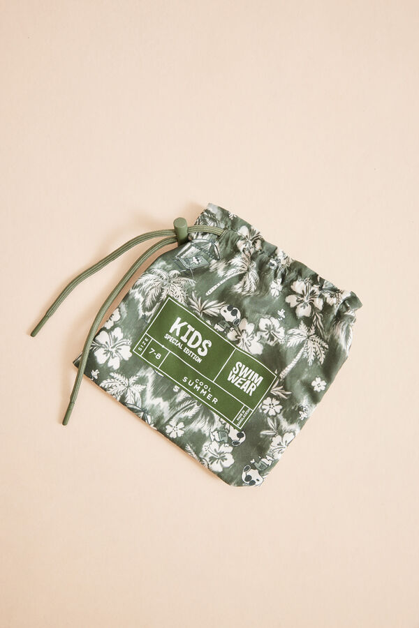 Women'secret Fato de banho menino tropical Snoopy bege