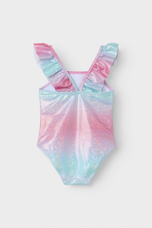 Name it Bañador fantasía de niña morado/lila