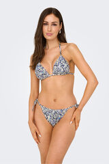 Only Braga de bikini cl&aacute;sica print floral estampado