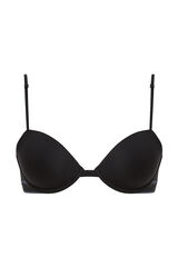 Calvin Klein Suti&atilde; com enchimento com logo CK preto