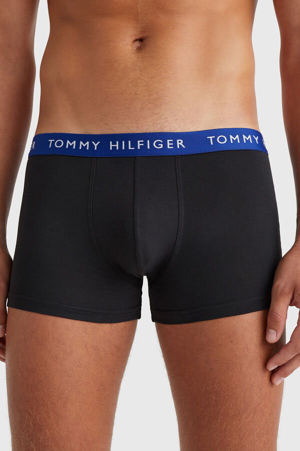 Tommy Hilfiger Pack de 3 boxers con cinturilla de colores negro