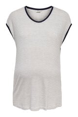 Only Maternity Camiseta de rayas maternity estampado