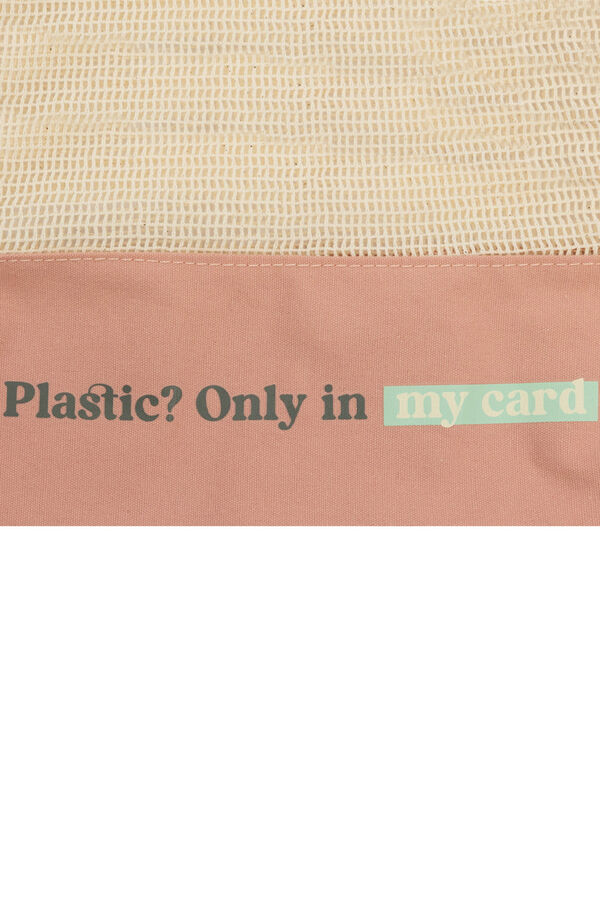 Mr. Wonderful Bolsa de tela estampado