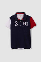 Gocco Polo contrastes azul azul