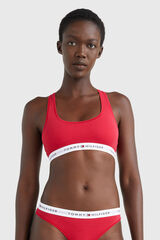 Tommy Jeans Tanga de renda Intrinsic vermelho