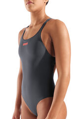 Arena Ba&ntilde;ador liso arena Performance para mujer Swim Pro Team gris