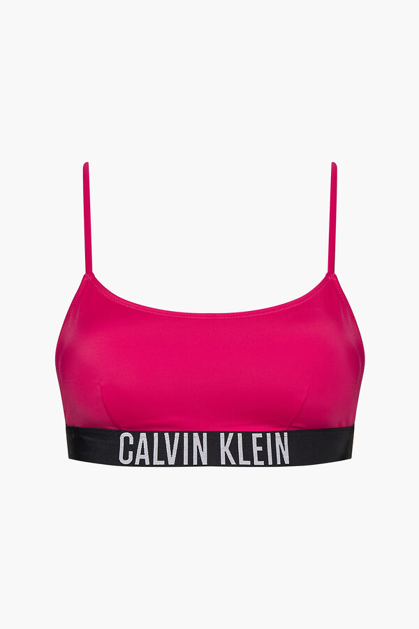 Calvin Klein Top bikini bralette fucsia
