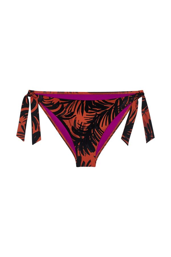 Triumph Braga bikini brasile&ntilde;a lazos tropical estampado