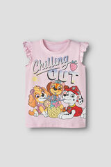 Name it Camiseta Patrulla Canina ni&ntilde;a rosa