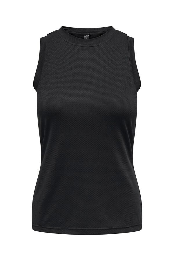 Only Play Camiseta sin mangas negro