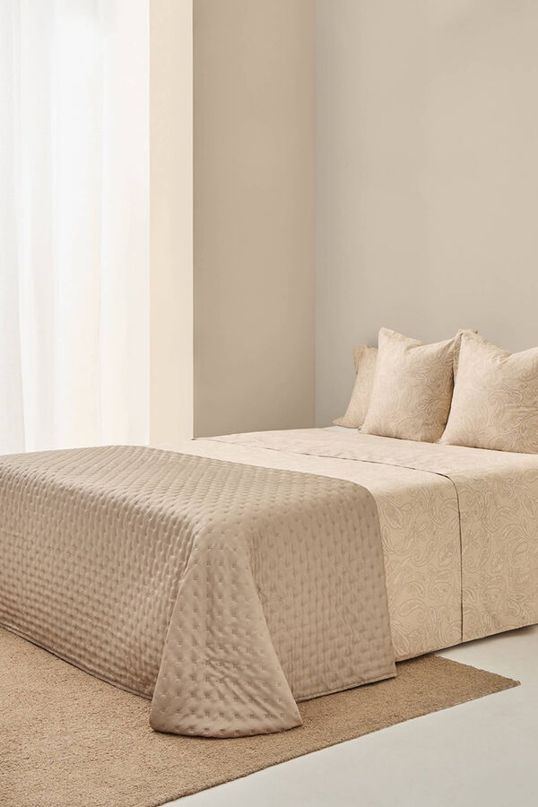 Textura Capa de edredom de cetim estampada estampado