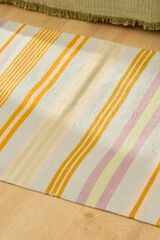 Calma House Alfombra de algod&oacute;n de 60x90 estampado