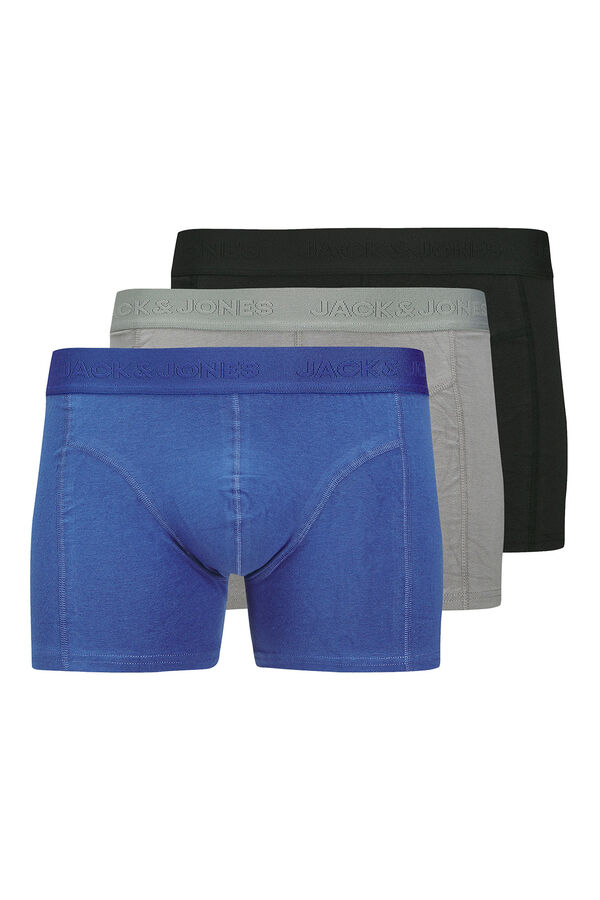 Jack & Jones Pack 3 Boxer azul