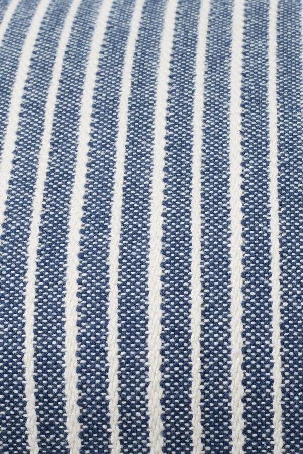Womensecret Funda cojín rayas algodón 30x50cm. azul