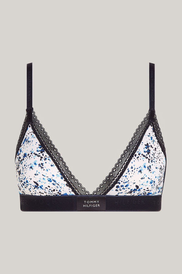 Tommy Hilfiger Sujetador triangular con estampado estampado