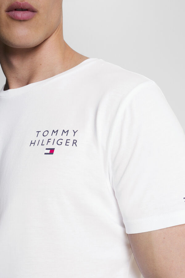 Tommy Jeans Tanga de renda Intrinsic branco