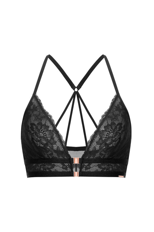 Dorina Emory sujetador tipo bralette sin relleno negro