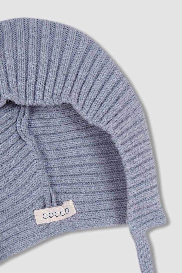 Gocco Capota de rib azul azul