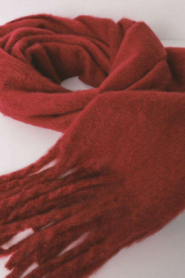 Women'secret Cachecol mohair vermelho vermelho