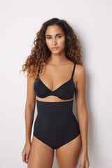 Women'secret Braga alta reductor y push up negro negro