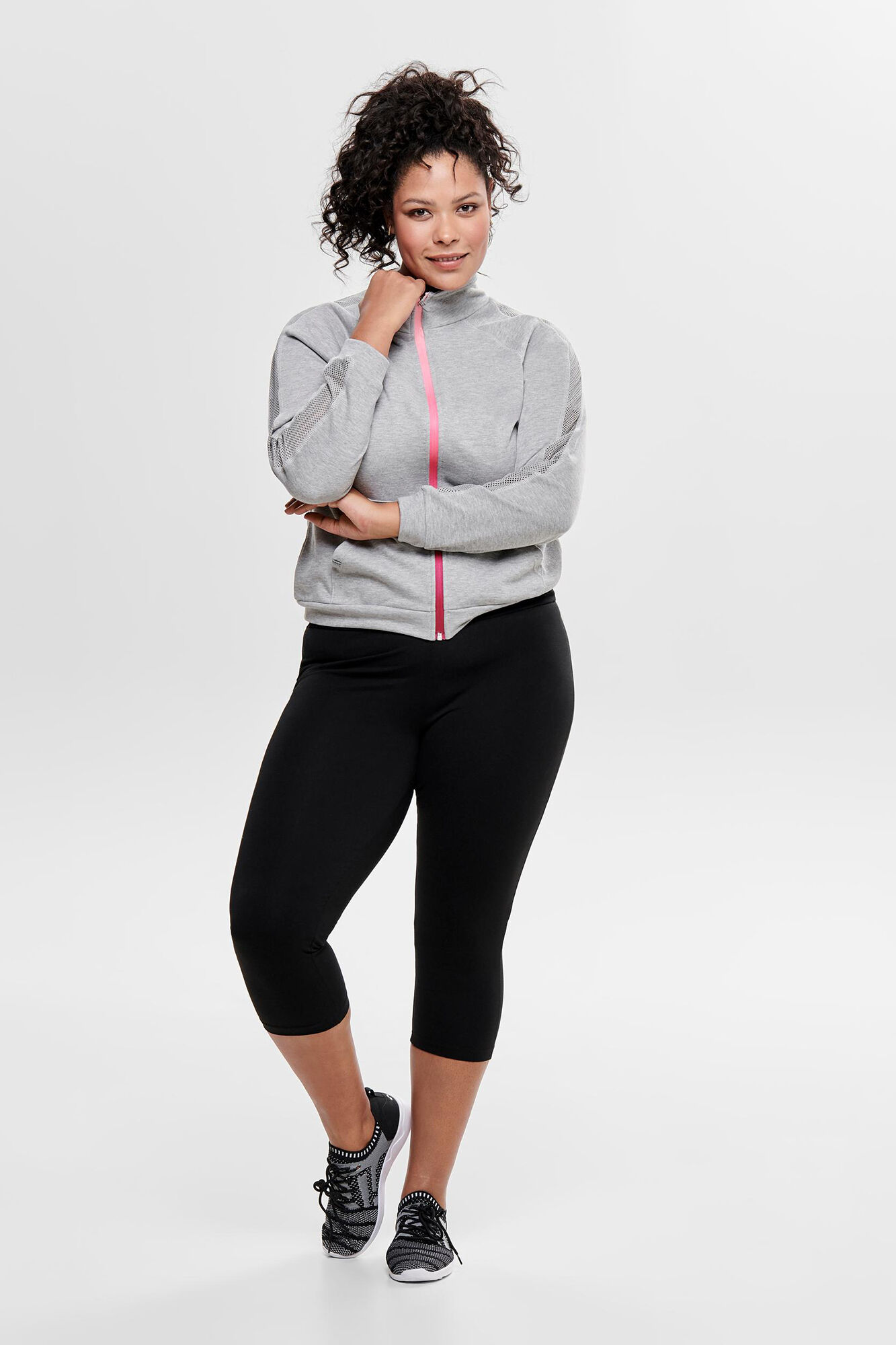 Only Play Curvy Leggings capri el&aacute;sticas tamanho grande