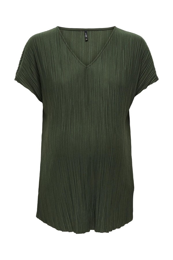 Only Maternity Tanga de renda Intrinsic verde