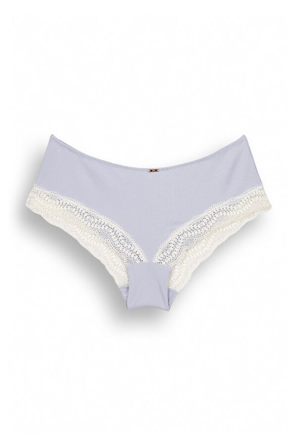 Women'secret Braga ancha algod&oacute;n azul claro azul