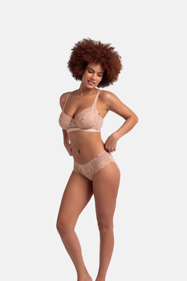 Dorina Calcinha cl&aacute;ssica rosa