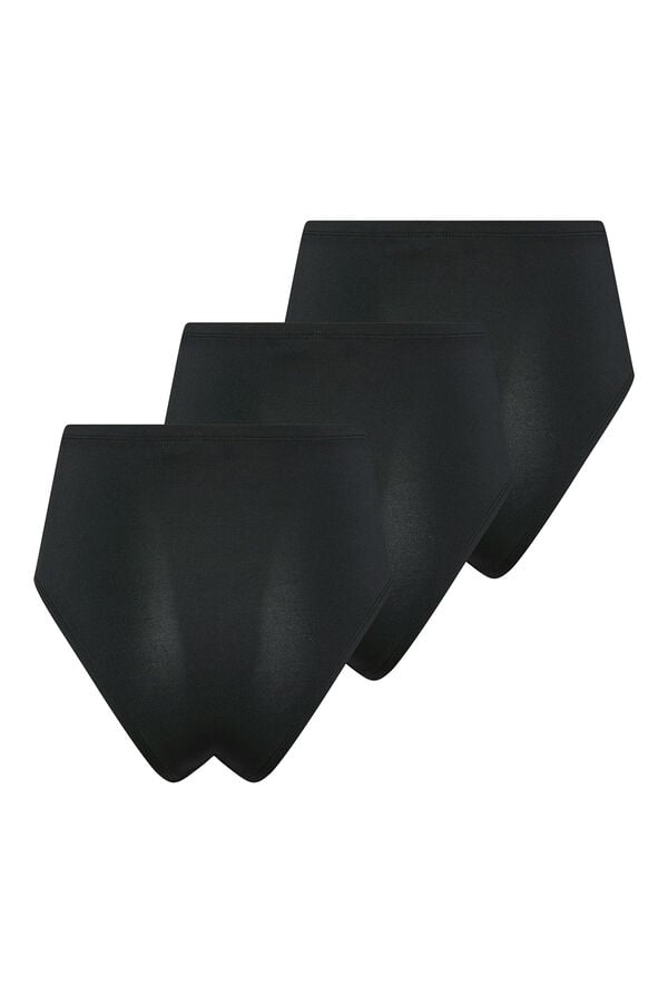 Mamalicious Pack 3 bragas Maternity negro
