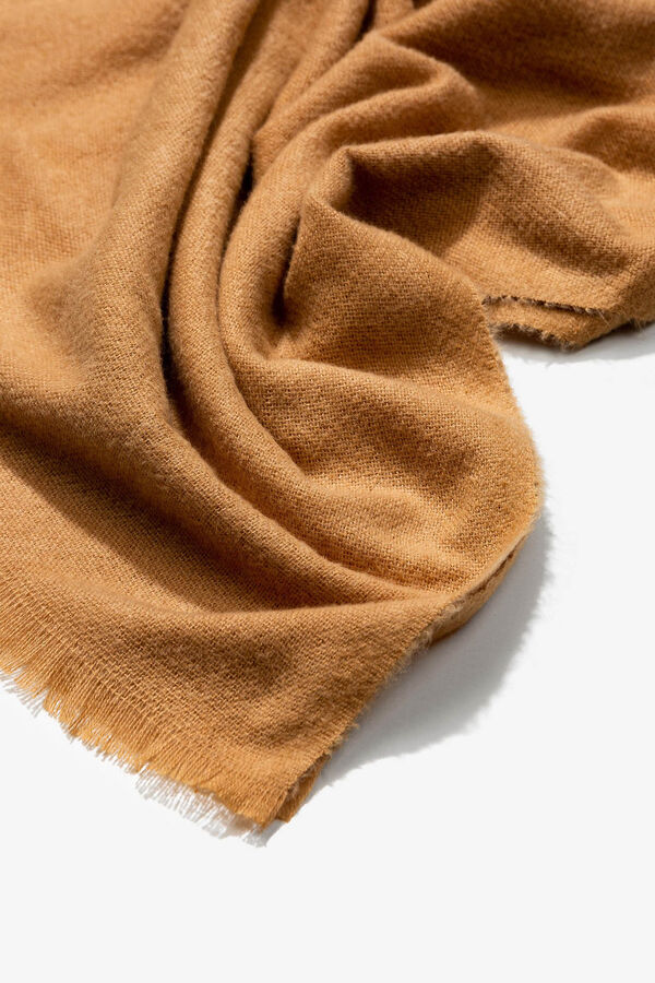 Vilanova Len&ccedil;o Retangular Simples castanho