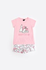 Admas Pijama curto Marie Aristogatos rosa