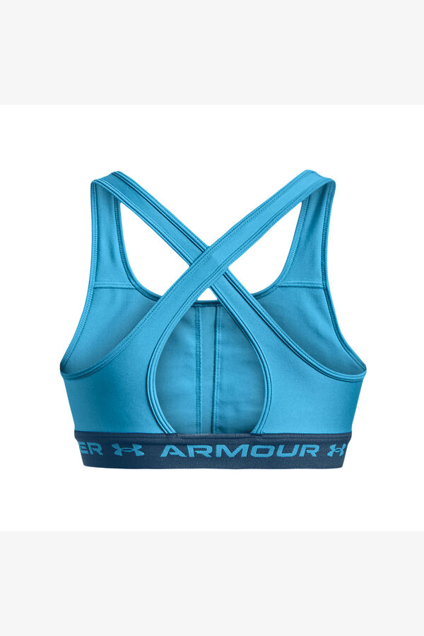 Under Armour Soutien UA Crossback Mid azul