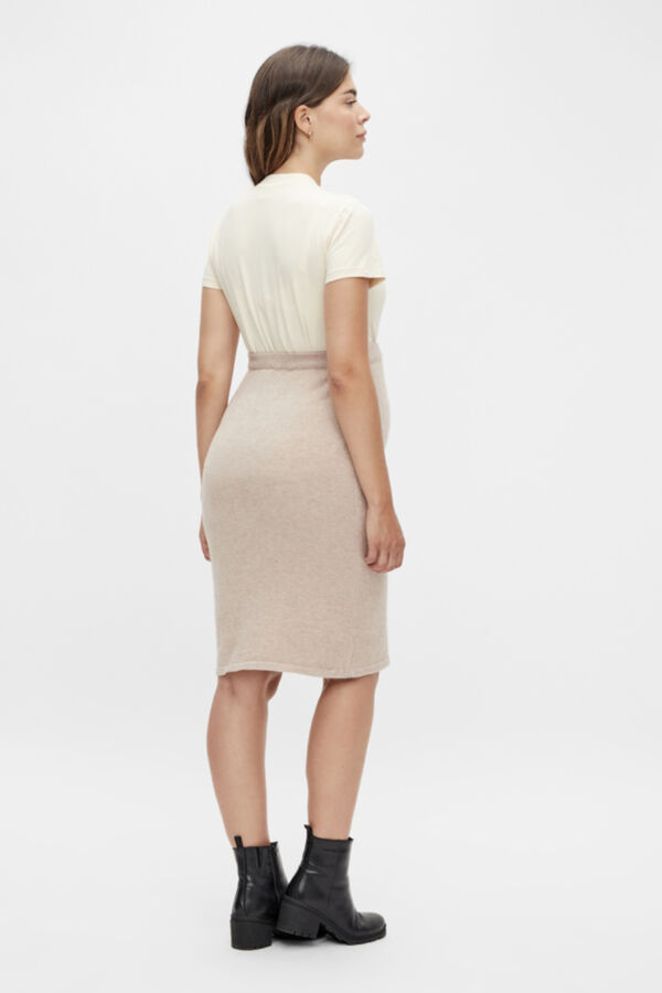 Mamalicious Falda de punto maternity verde