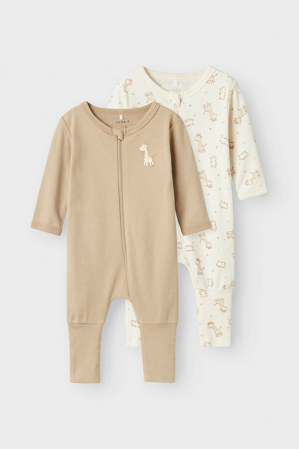 Name it Set de pijamas de bebe blanco