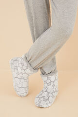 Women'secret Pantufas Mickey Mouse cinzento