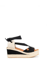 Popa Sandalia cu&ntilde;a baja Valdes Serraje blanco